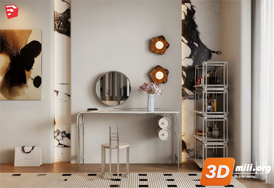 Dressing Table Skp Files 